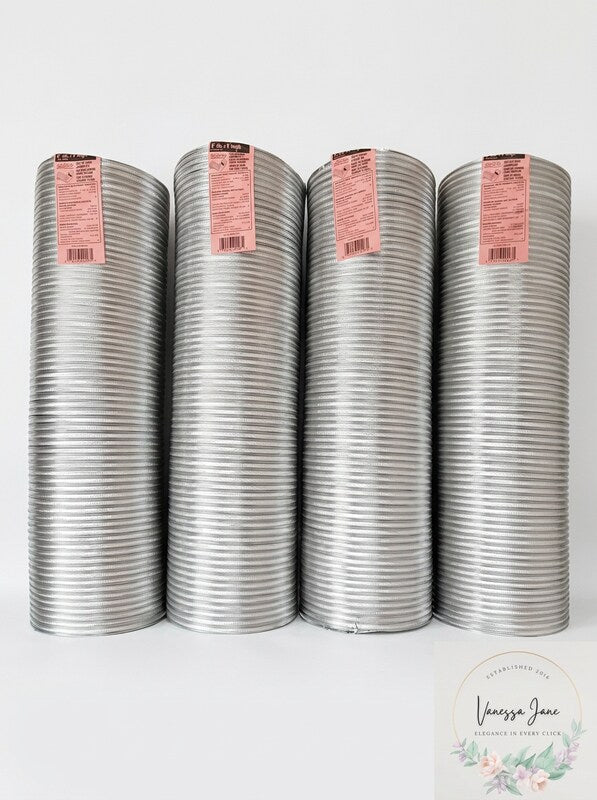 Deflecto Semi-rigid Flexible Aluminum Duct (6 Dia X 8ft)