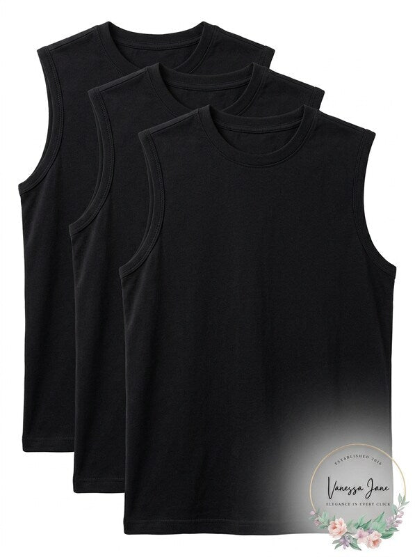 American Hawk Boys 3 Piece Pack Muscle T-Shirt