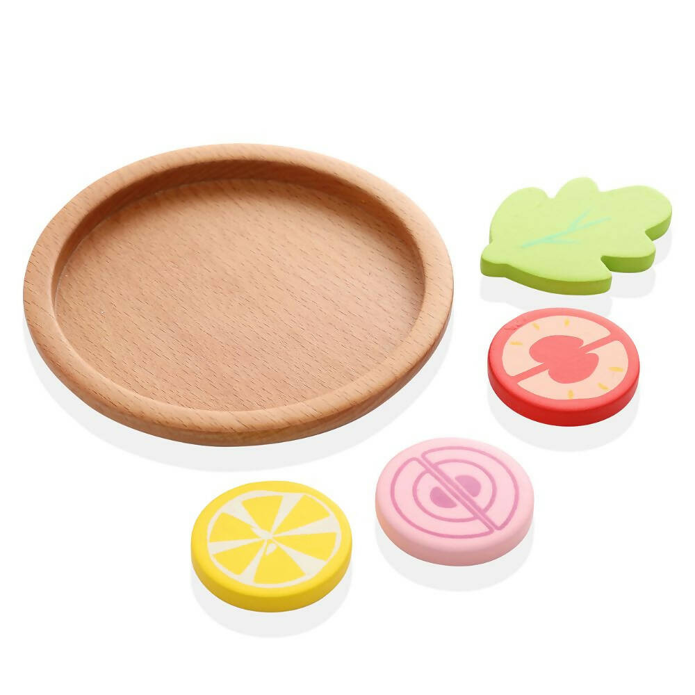 Nesta Toys Kitchen Play Set | Beech Wood Cooking Set