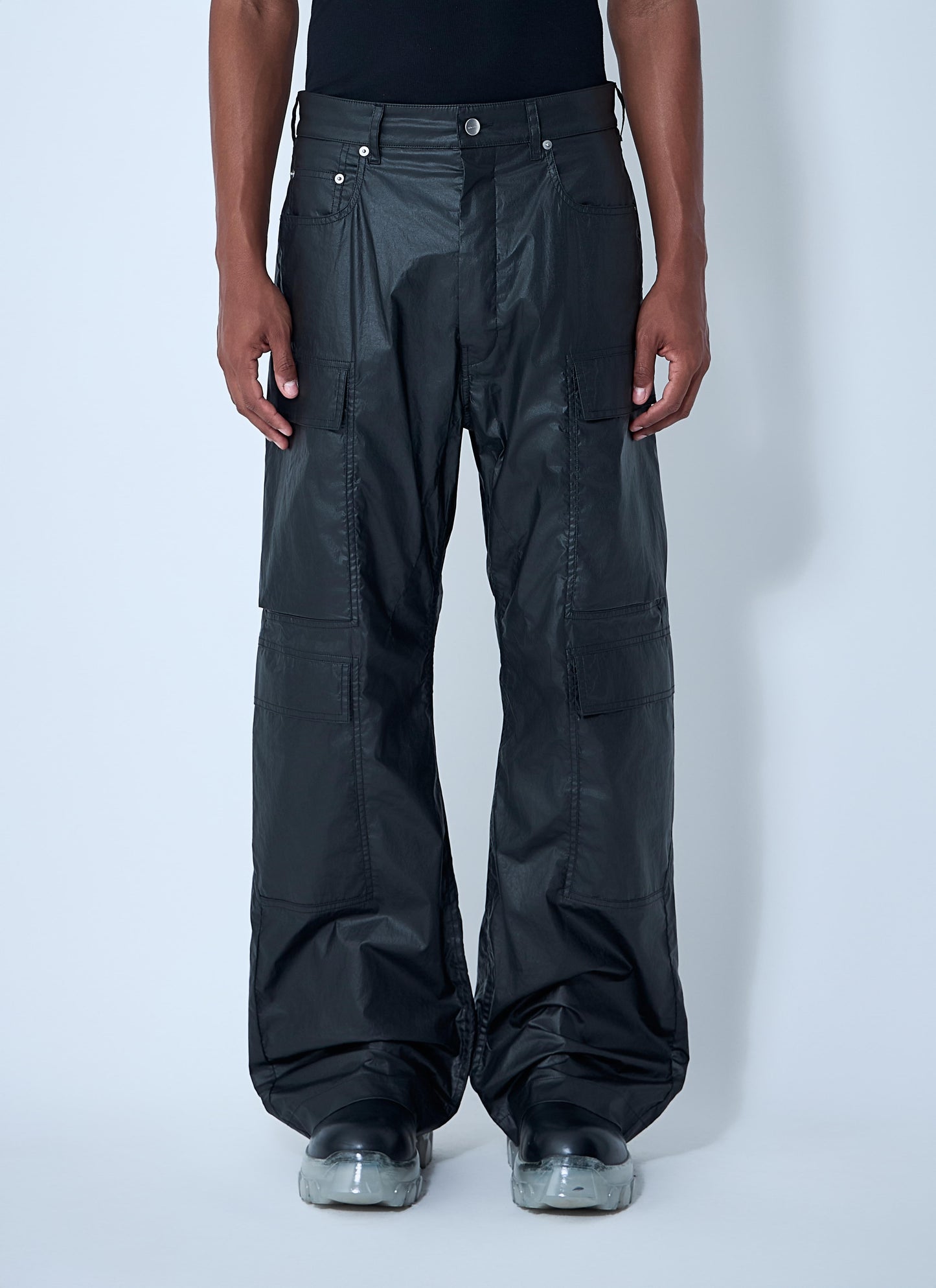 Rick Owens Men Double Cargo Jeans