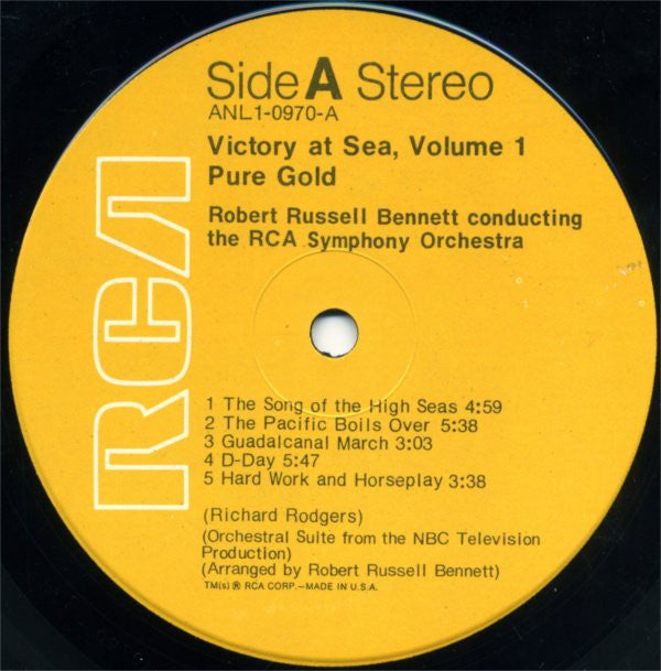 Victory At Sea Volume I | Near Mint (NM) Very Good Plus (VG+)