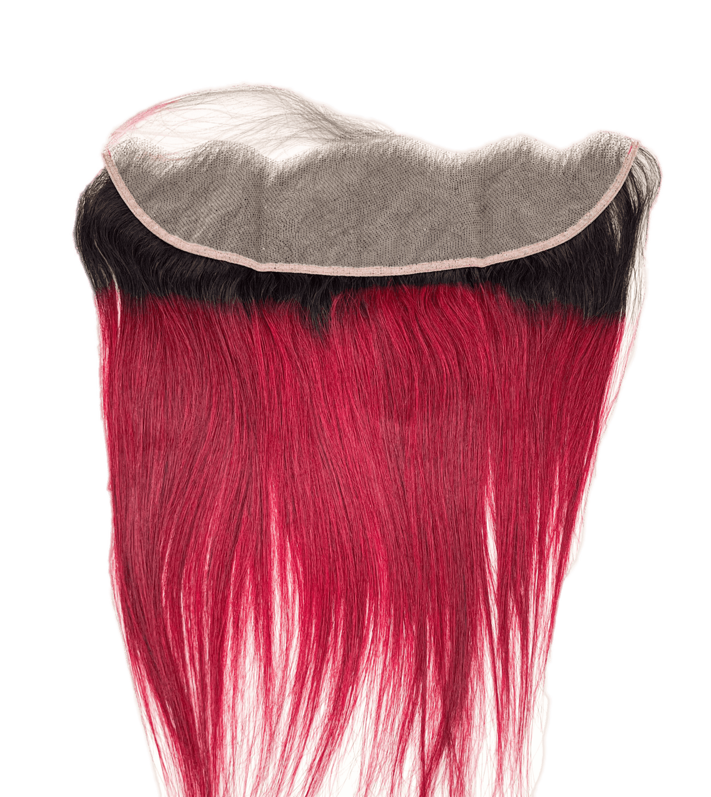 RIO Straight Frontal  Ear to Ear 13X4  Wine