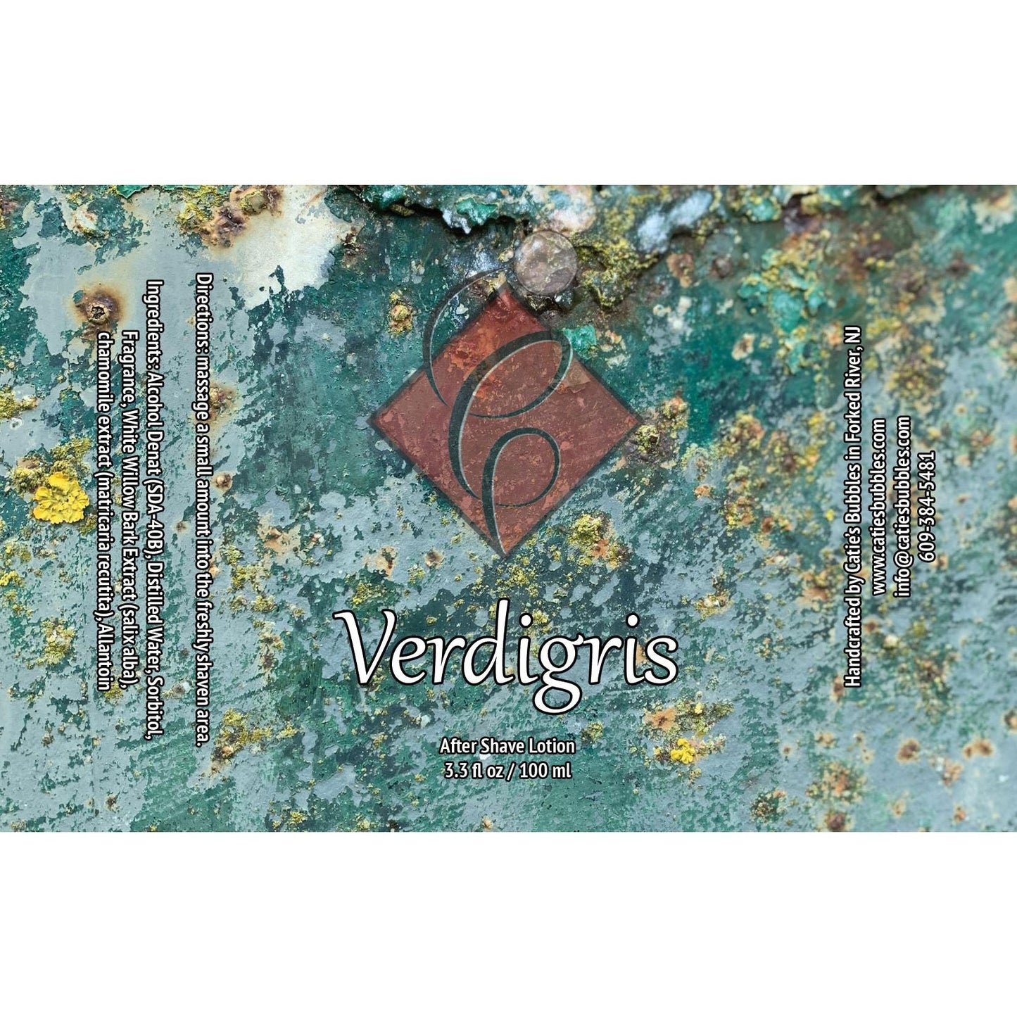 Catie's Bubbles Verdigris Shaving Collection