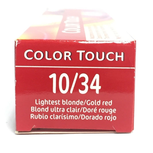 Color Touch Relights Demi-Permanent Color - 43 Red Gold by Wella for Women