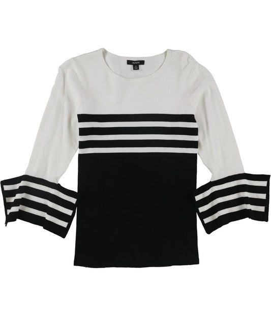 Alfani Petite Colorblocked Striped Sweater, Size PS