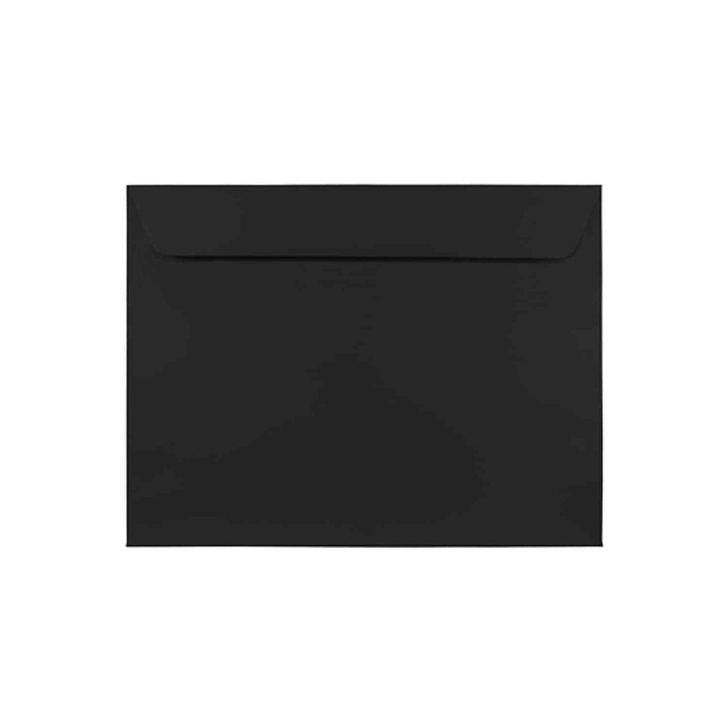 JAM Paper 9 x 12 Booklet Envelopes Black 25/Pack (2112755)