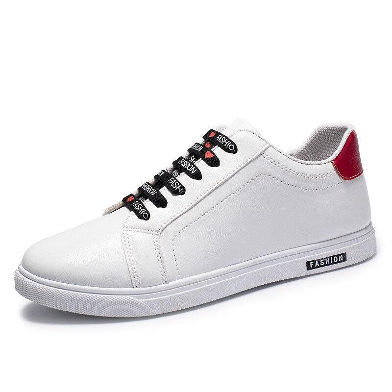 Casual Leather Mens Sneakers Fashion Flat Outdoor Sneakers Classic Sports