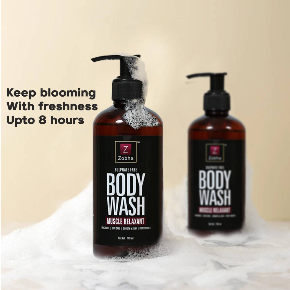 Zobha Sulphate Free Body Wash Muscle Relaxant