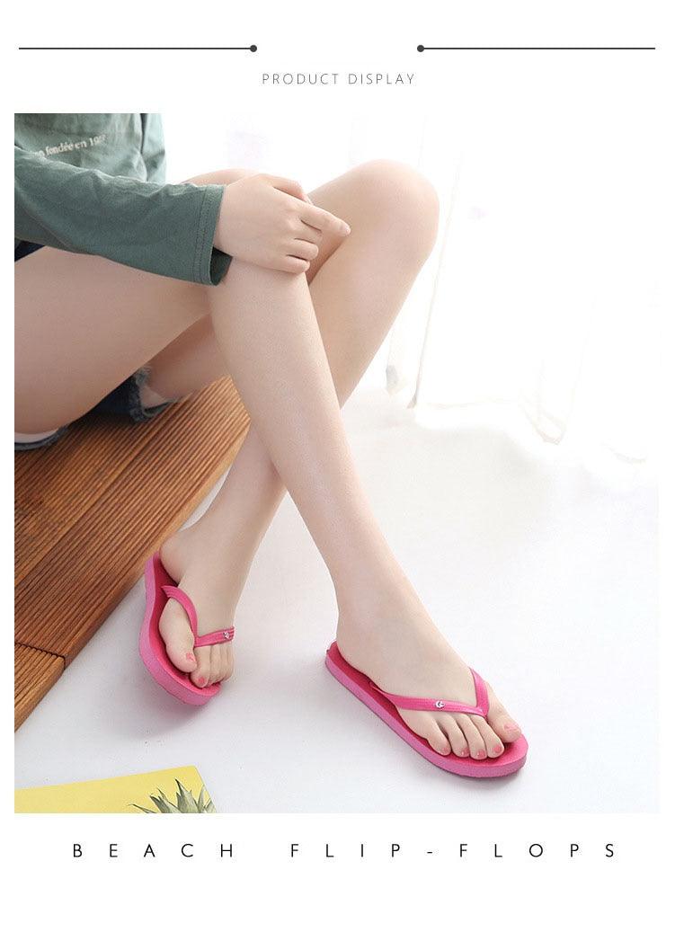 Simple Colors Comfortable Slippers Flip Flop