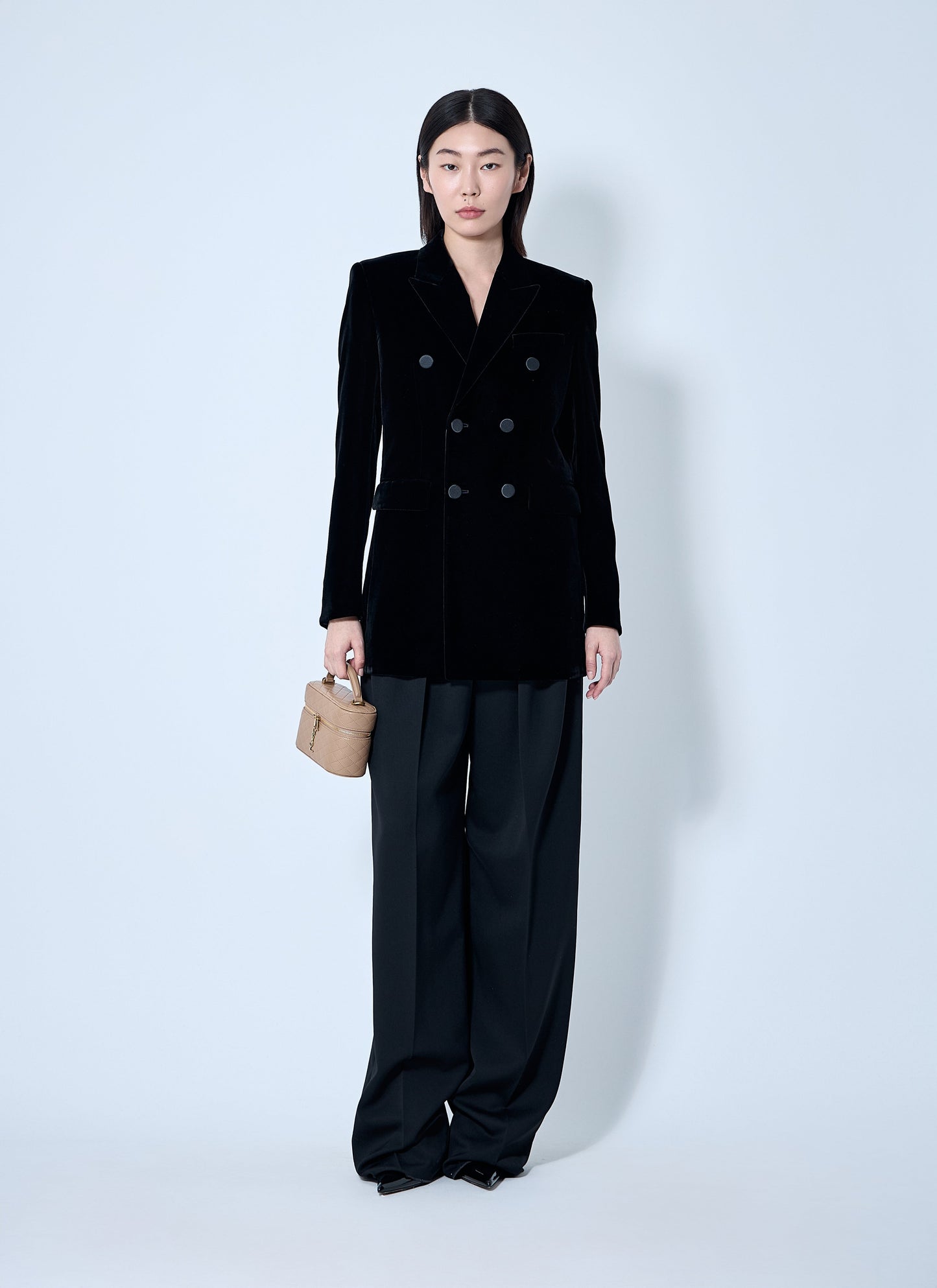 Saint Laurent Women Velvet Blazer