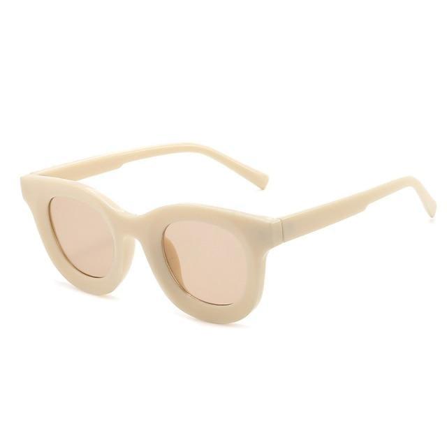 Small Round Women Fashion Sunglasses Popular Style Fashionable Round Shaped Sunglasses Colorful Women Sunglasses Eyewear Summer Shades