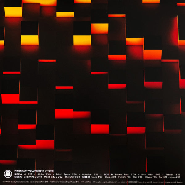 Minecraft Volume Beta (RED + YELLOW SPLATTER VINYL) | Mint (M) Mint (M)