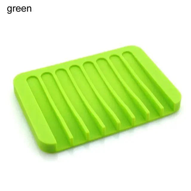 Sponge Holder PP Wheat Straw Storage Rack Drain Soap Box Tray Soapbox 1 Pcs Shower Soap Tray Tool Soap Dish Plate Holder Waterfall Draining Soap Sponge Holder for Shower Kitchen Sink Bathroom Laundry Countertop Face Body Bath Soap, Soap-Saving Dish
