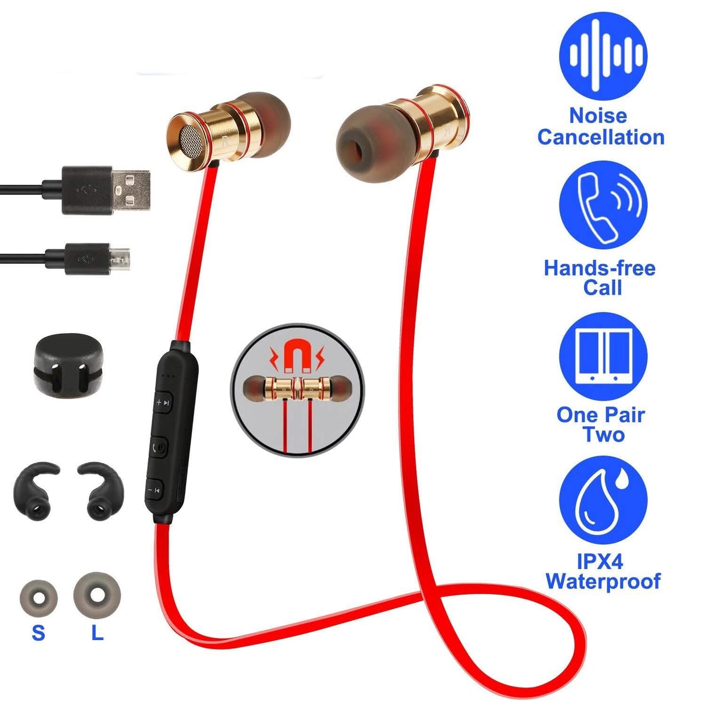 Sports Headset Wireless V4.1 In-Ear Headphones