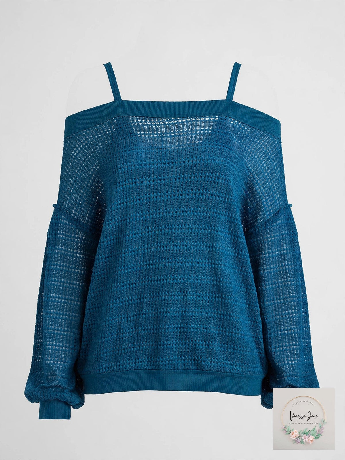 Free People Sistine Hacci Cold Shoulder Knit Top