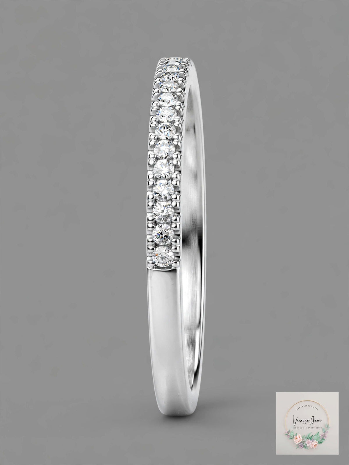 Giani Bernini Cubic Zirconia Band in Sterling Silver, Size 8