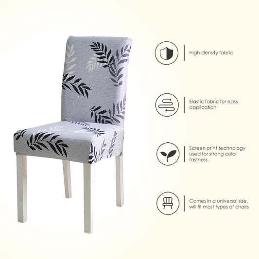 Stretch Spandex Chair Cover For Kitchen Dining Room Chairs And Living Room
