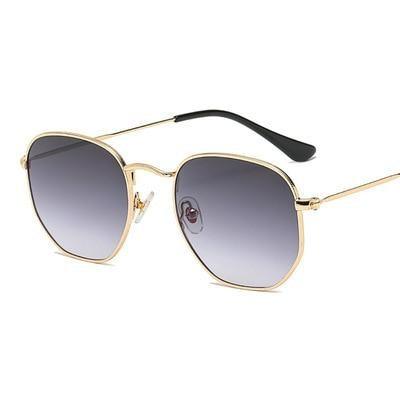 Stylish Small Round Polarized Sunglasses for Men Women Sunglasses For Hexagon Shape Sunglasses New Women Sunglasses In Metal Colorful Frame Glasses Eyewear For Men Women