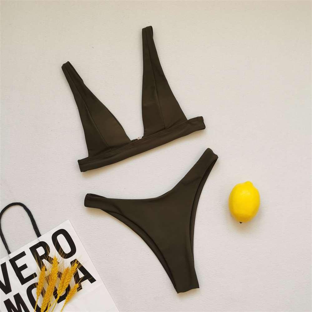 Summer Bikini Stylish Swimwear Women Halter Push Up Bikini