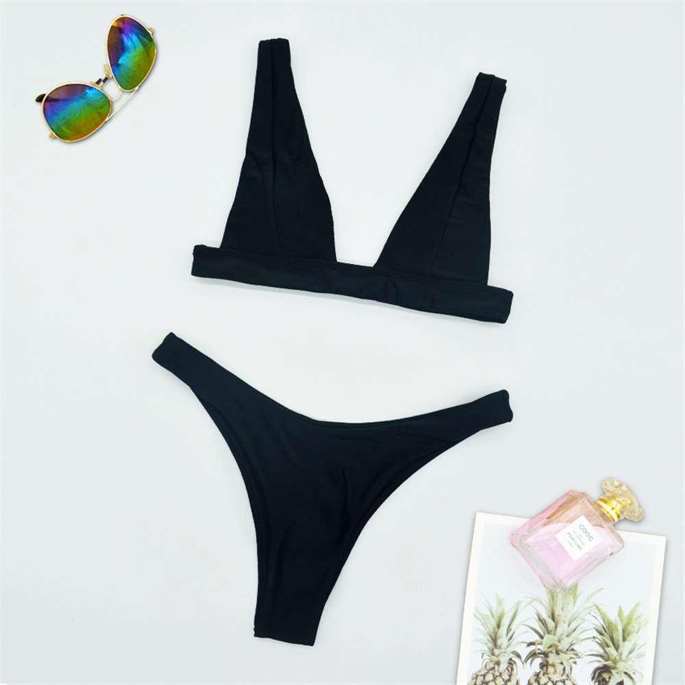 Summer Bikini Stylish Swimwear Women Halter Push Up Bikini