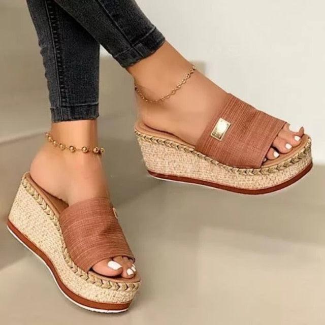 Summer Women Platform Sandals Flip Flops