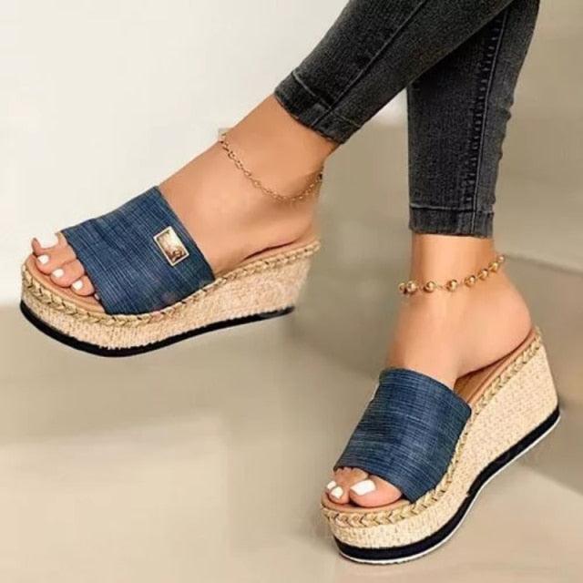 Summer Women Platform Sandals Flip Flops