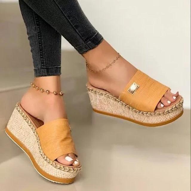 Summer Women Platform Sandals Flip Flops