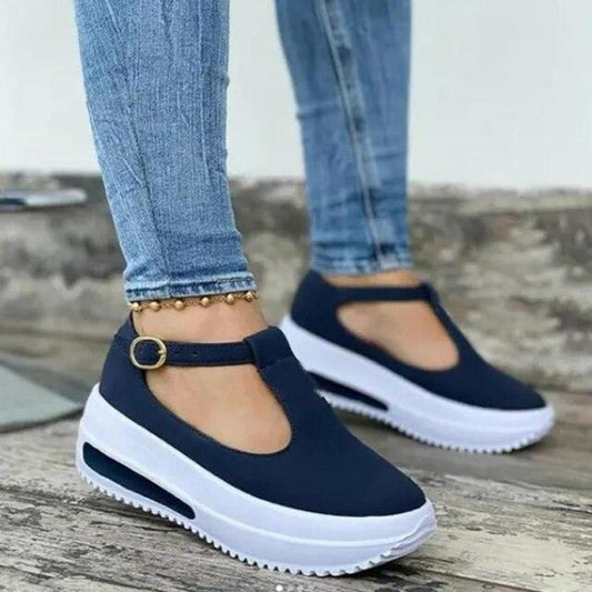Summer Women's Sandals Vintage Shoes Woman Buckle Strap Straw Thick Bottom Flats Outdoor Platform Sandals Rubber Sole Platform Buckle Ankle Strap Open Toe Breathable Walking Sandals