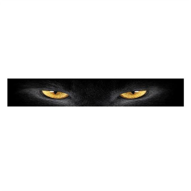 Super Personality Windshield Sticker Car Front Windshield Sticker Stereo Car Stickers Front File Stickers Car Front Rear Sun Strip Visor Vinyl Decal Windshield Cast Film 3D Stickers Decor Front Creative Eyes Skull Sticker For Car Auto Decorative Stickers