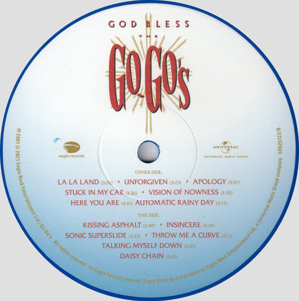 God Bless The Go-Go's (BLUE VINYL) | Mint (M) Mint (M)