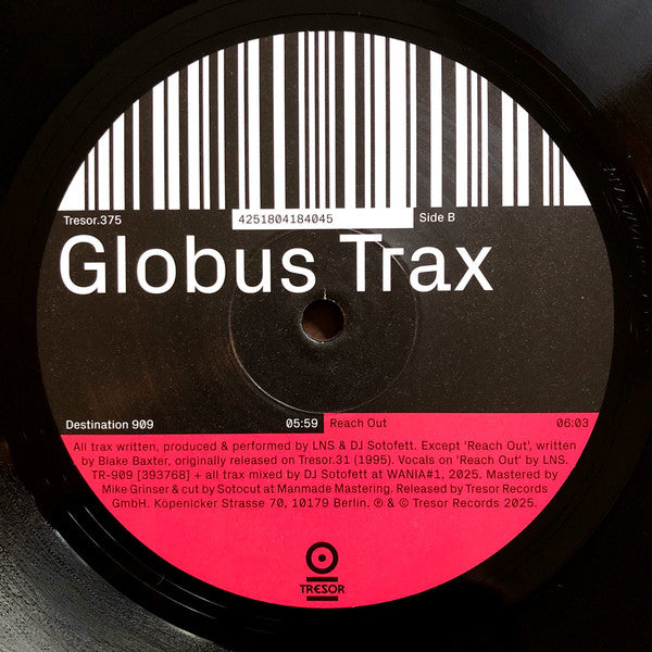 Globus Trax (VINYL) | Mint (M) Mint (M)