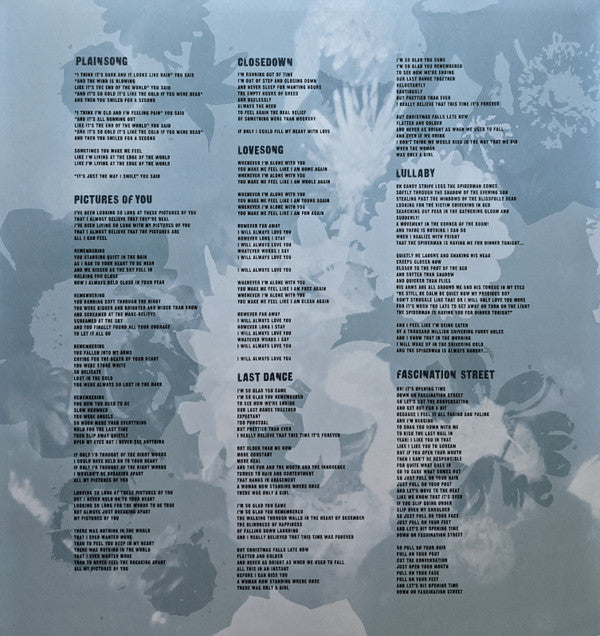 Disintegration (180 GRAM VINYL) | Mint (M) Mint (M)