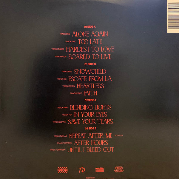 After Hours (2xVINYL) | Mint (M) Mint (M)