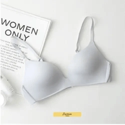 Seamless Bras for Women Push Up Bra No Wire Brassiere A B Cup Underwear Bra Three Quarters 3/4 Cup Thin Soft