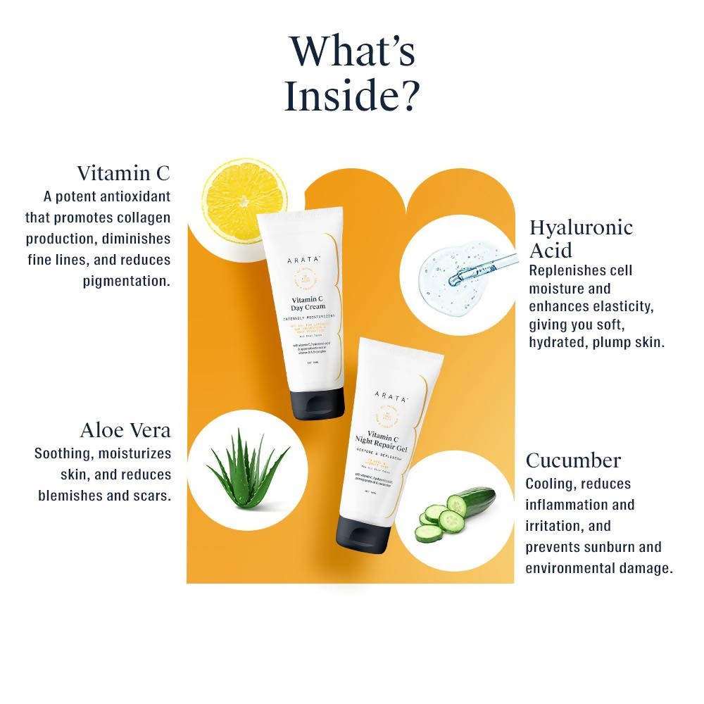 Arata 24x7 Vitamin C Protection Combo