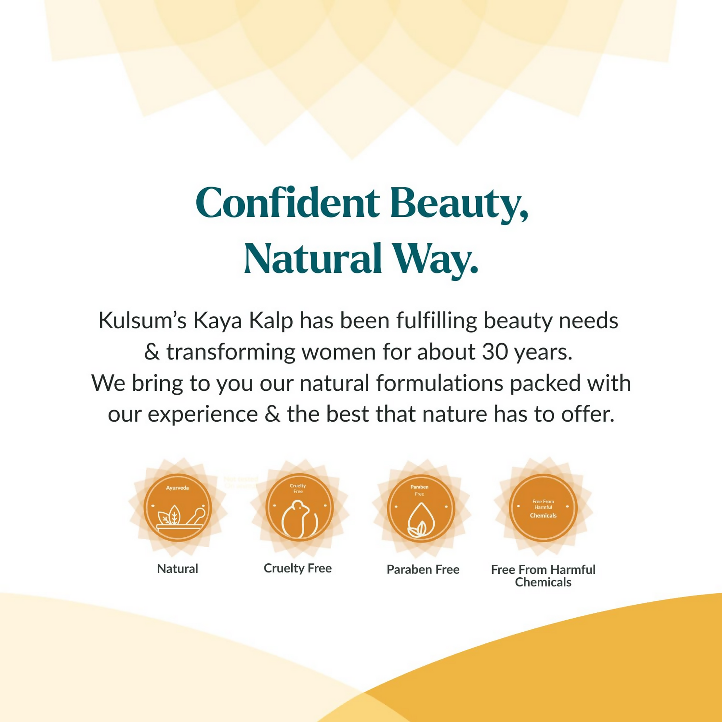 Kulsum's Kaya Kalp Dew Face & Body Cream With Turmeric & Saffron For All Skin Types