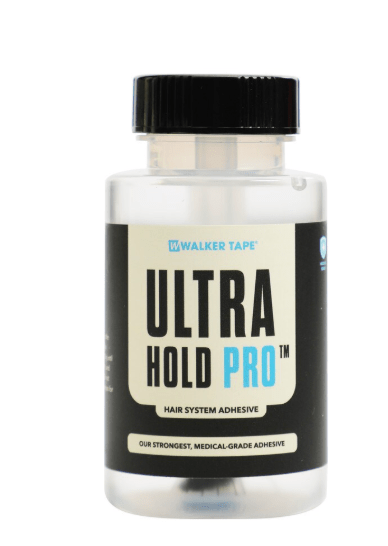 Ultra Hold Pro – Medical-Grade Silicone Adhesive for Hair Systems, Wigs & Toupees – Waterproof, Long-Lasting Bond (Ultra Hold Pro - 3.4 Fl oz, Brush-On)