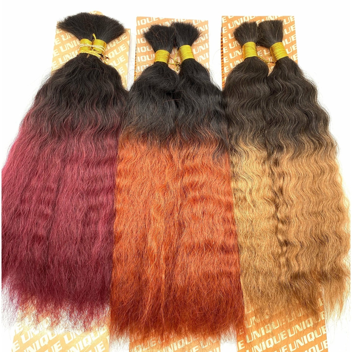 Unique's Super Bulk / 100% Human Hair 14''