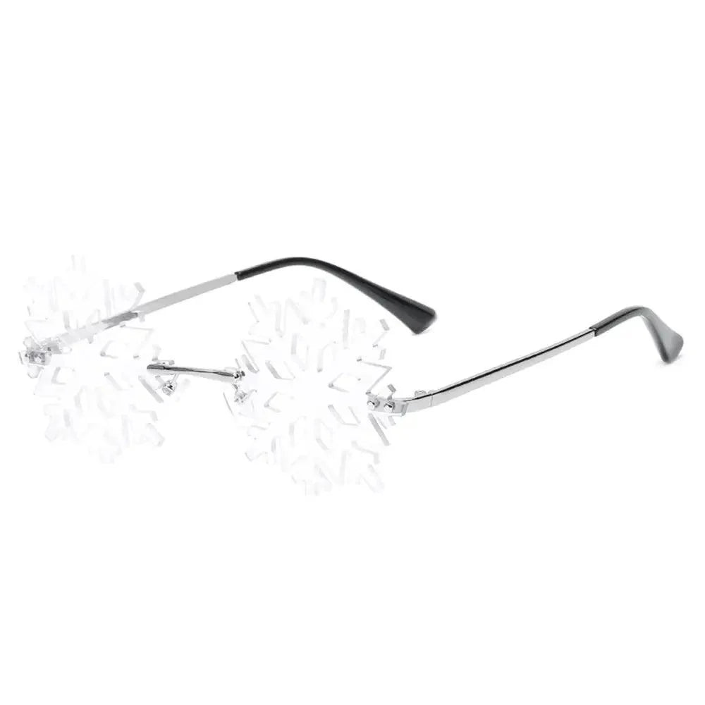 Unisex Elegant Diamond Shape Rimless Sunglasses Vintage Sun Glasses Cute Designs Excellent Gift For Summer