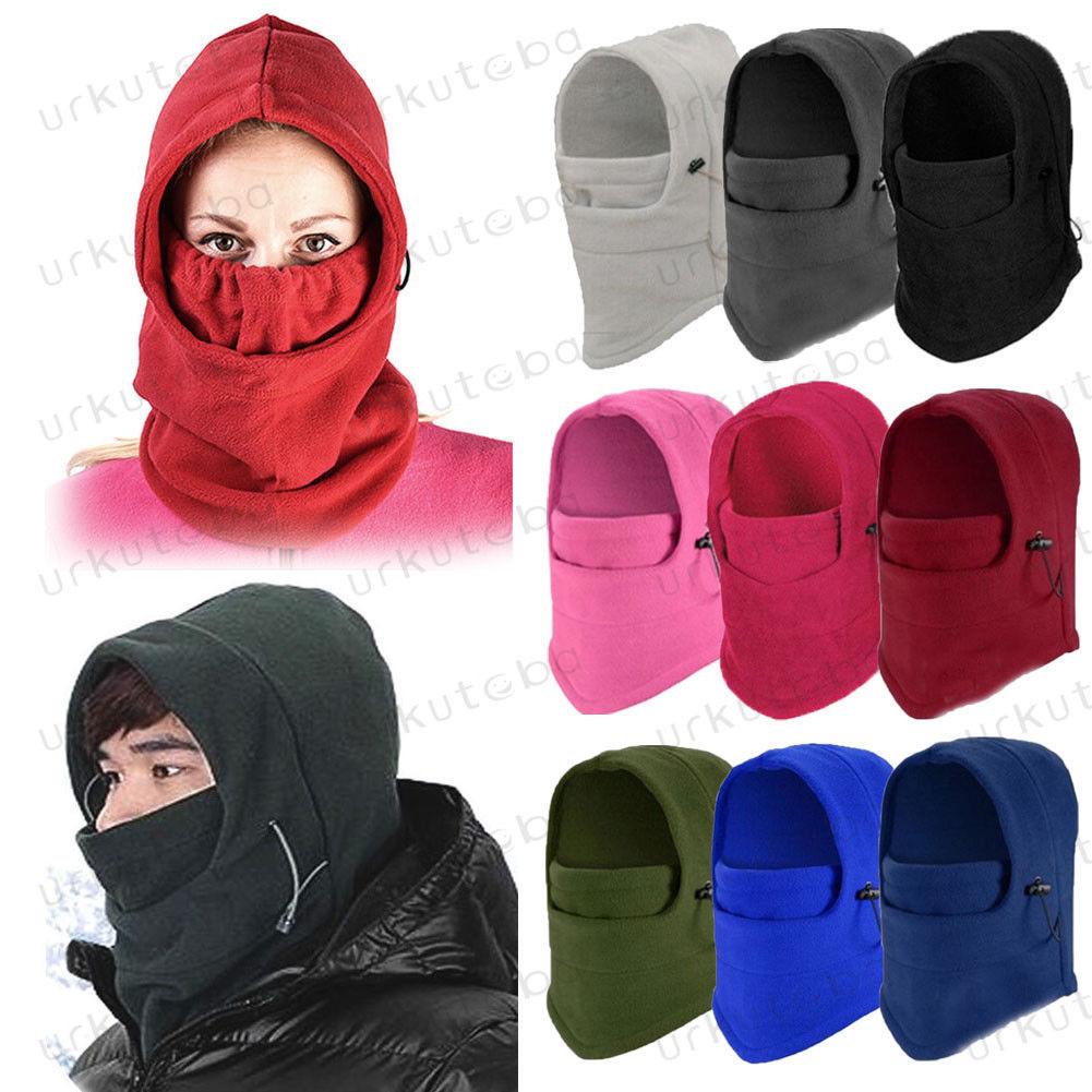 Unisex Polar Fleece Hood Hat