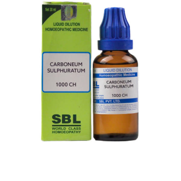 SBL Homeopathy Carboneum Sulphuratum Dilution