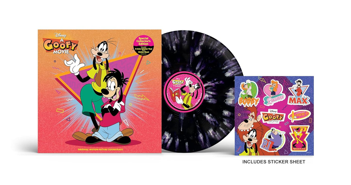 A Goofy Movie (Original Motion Picture Soundtrack) (White Splatter VINYL) | Mint (M) Mint (M)