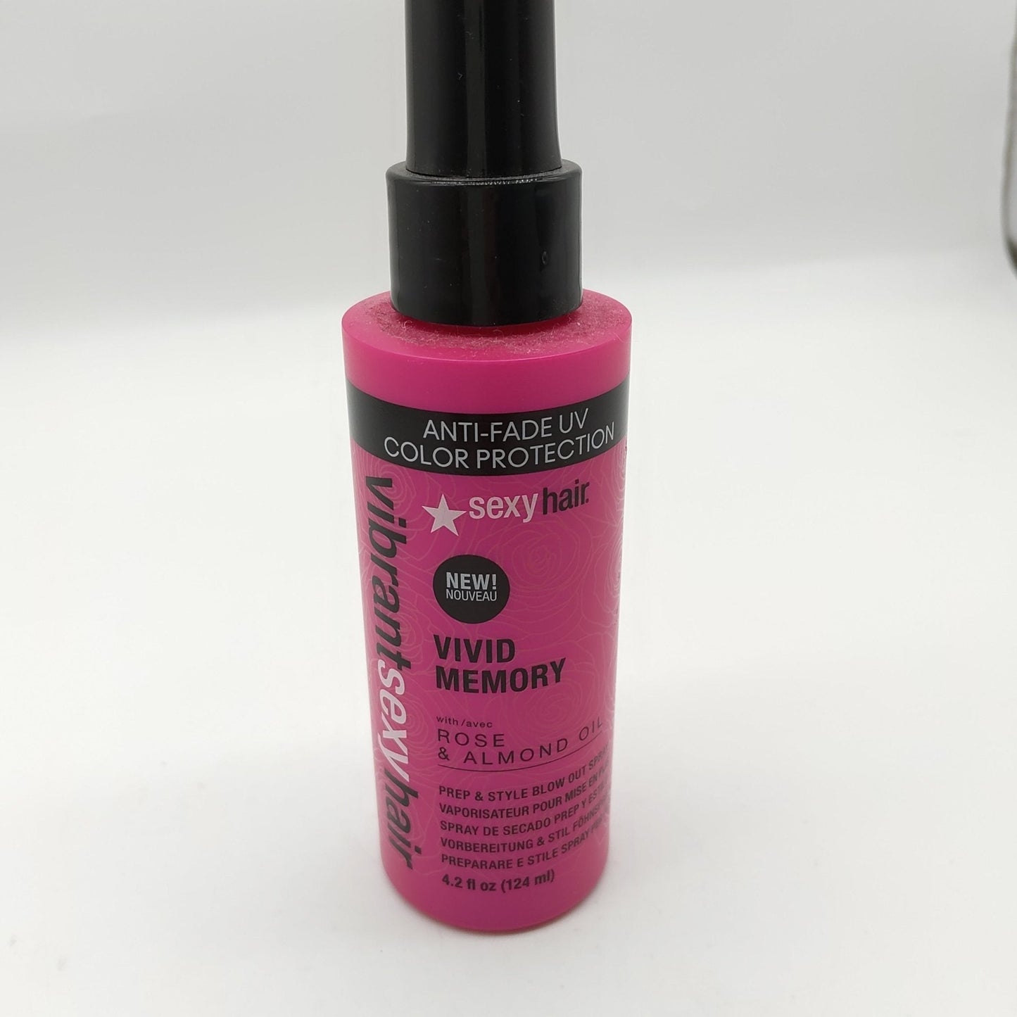 Vibrant Sexy Hair Vivid Memory Rose& Almond Oil 4.2 Oz