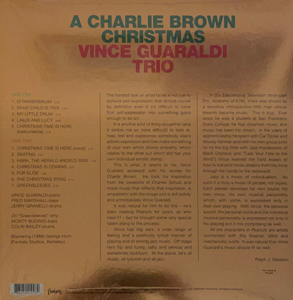 A Charlie Brown Christmas (VINYL) | Mint (M) Mint (M)