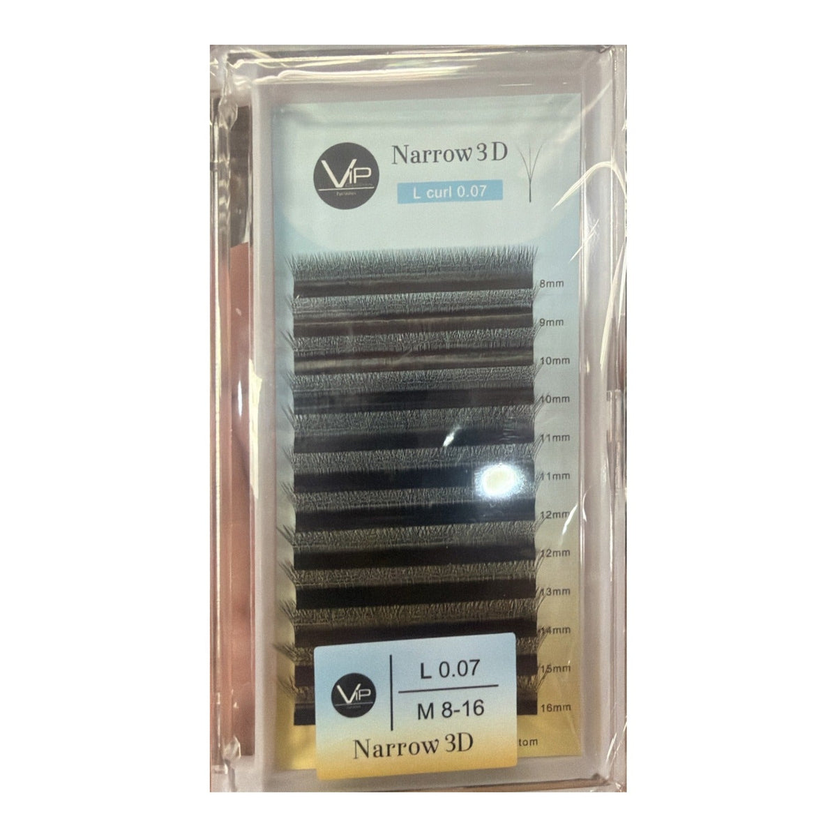 NEW! VIP Lashes Narrow Clover - 3D, 4D & 5D 12 lines mix 0.07 MM