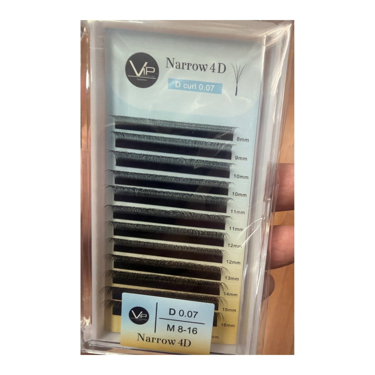 NEW! VIP Lashes Narrow Clover - 3D, 4D & 5D 12 lines mix 0.07 MM