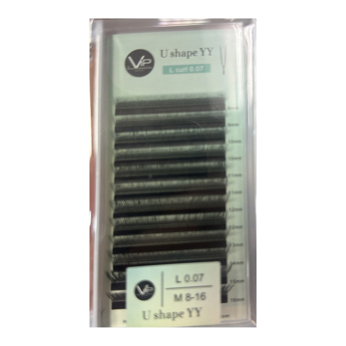 VIP Lashes U Shape Clover Extensions 12 Line Mix 0.07 mm