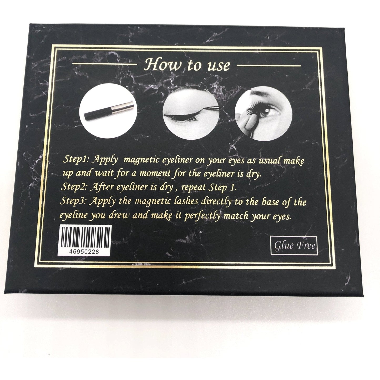 VIP Magnetic Lashes with Magnetic Eyeliner  - 2 pairs