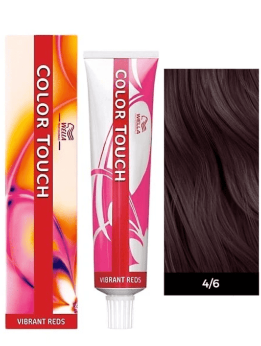 Wella Color Touch 4/6 Medium Brown Violet 2 Oz
