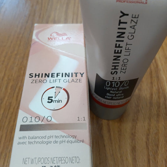 wella shinefinity zero lift glaze 2 oz color 04/0